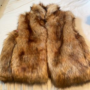 Faux Fur Vest by Artisan de Luxe
